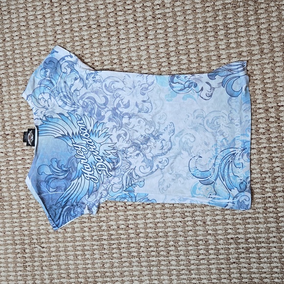 Harley Davidson Shirt Small Top - Picture 2 of 3